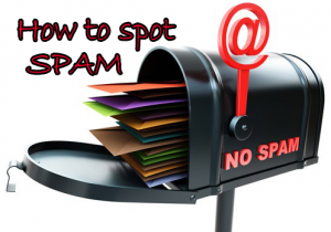 How to spot spam