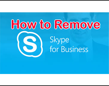 uninstall skype for business uninstall skype for business